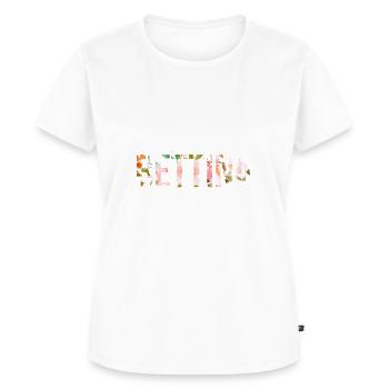 Bettina - Frauen Premium Bio T-Shirt - Weiß - Vorne - AI Model Female 172 dark (172cm)