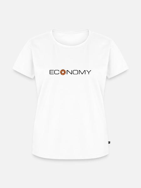 Economy - Frauen Premium Bio T-Shirt - Weiß