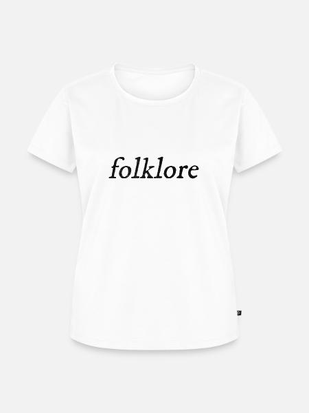 Folklore - Frauen Premium Bio T-Shirt - Weiß