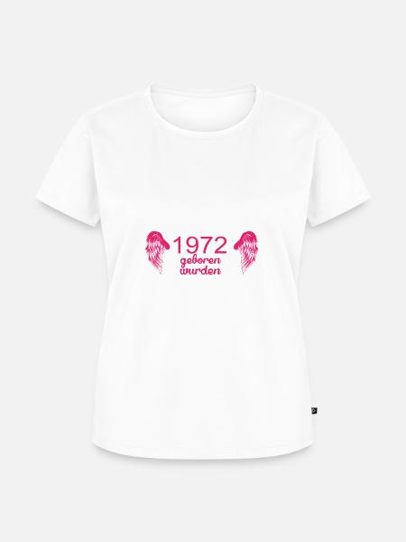 Frau Engel 1972 - Frauen Premium Bio T-Shirt - Weiß