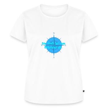 Explore the World - Spell - ApriNoeScor - Women's Premium Organic T-shirt - white - Front - AI Model Female 172 dark (172cm)