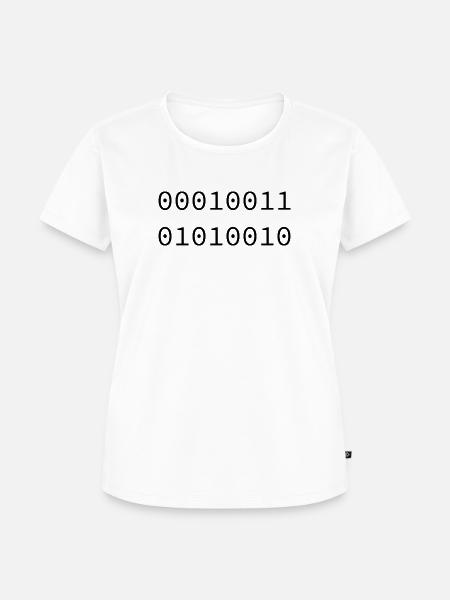1982 Binär - Frauen Premium Bio T-Shirt - Weiß