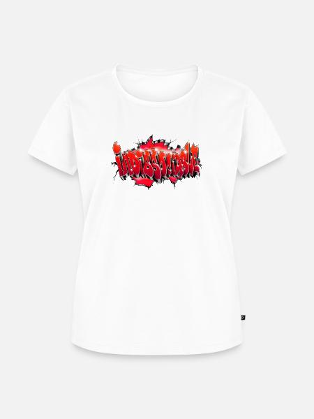 Untrennbare Graffiti - Frauen Premium Bio T-Shirt - Weiß