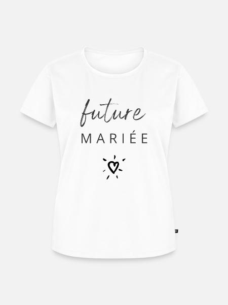 Braut - Frauen Premium Bio T-Shirt - Weiß