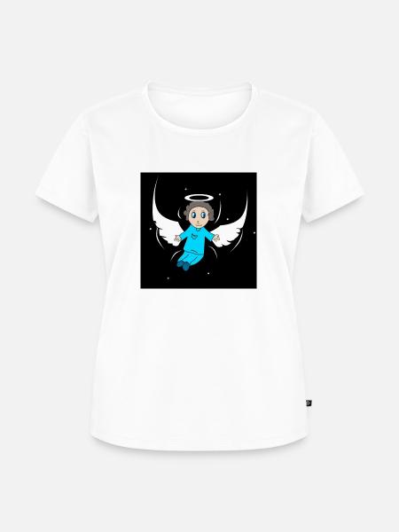Engelchen - Frauen Premium Bio T-Shirt - Weiß