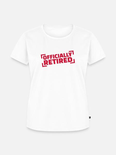 Rente - Frauen Premium Bio T-Shirt - Weiß