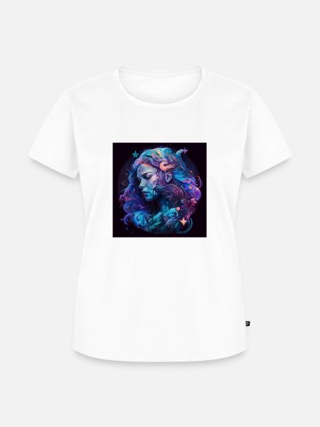 Aquarius - Frauen Premium Bio T-Shirt - Weiß