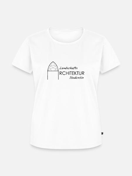 Landschaftsarchitektur Studentin 2 - Frauen Premium Bio T-Shirt - Weiß