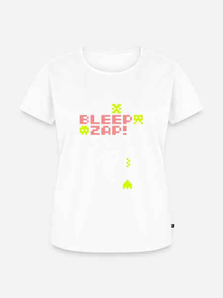 BLEEP_ZAP! - Frauen Premium Bio T-Shirt - 