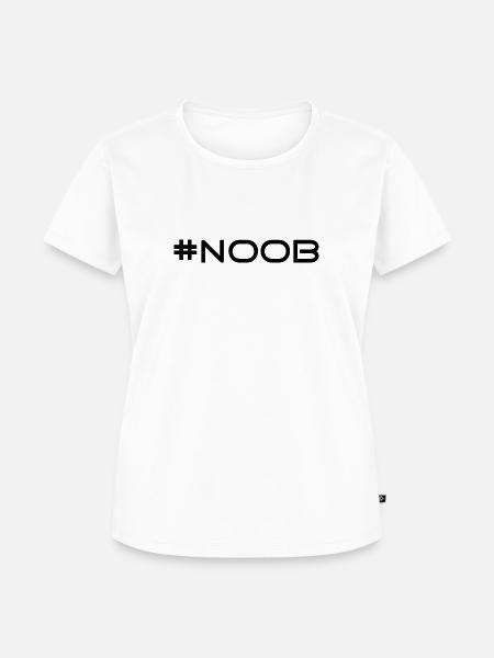 Noob - Frauen Premium Bio T-Shirt - Weiß