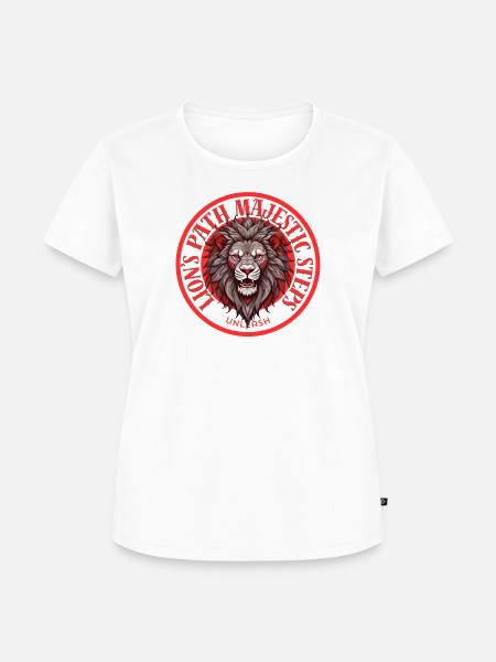 Majestic Steps - Frauen Premium Bio T-Shirt - Weiß
