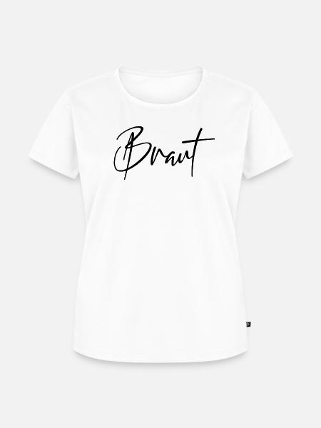 Braut - Frauen Premium Bio T-Shirt - Weiß
