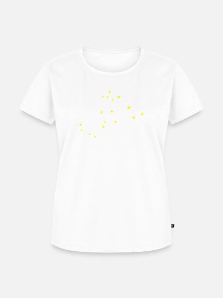 Sternbild Wassermann - Frauen Premium Bio T-Shirt - Weiß