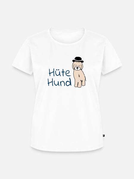 Hütehund - Frauen Premium Bio T-Shirt - Weiß