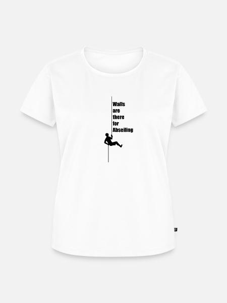 Klettersport - Frauen Premium Bio T-Shirt - Weiß