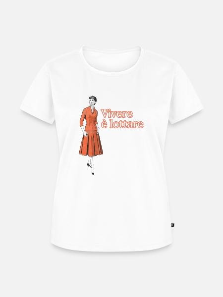 Hello Woman - Frauen Premium Bio T-Shirt - Weiß