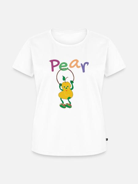 Pear - Frauen Premium Bio T-Shirt - Weiß