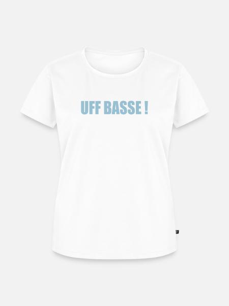 UFFBASSE - Frauen Premium Bio T-Shirt - Weiß