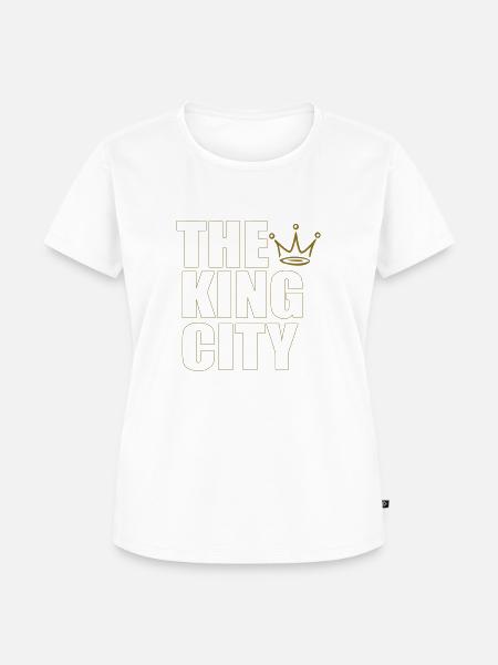 The King City - Frauen Premium Bio T-Shirt - Weiß