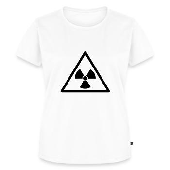 Atomkraft - Frauen Premium Bio T-Shirt - Weiß - Vorne - AI Model Female 172 dark (172cm)
