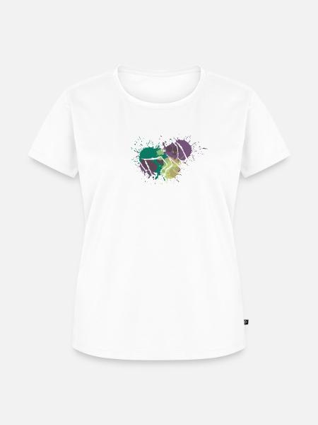 Violet Trot - Frauen Premium Bio T-Shirt - 