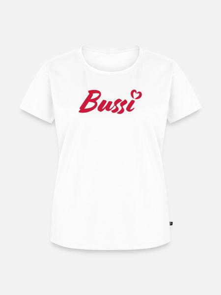 Bussi - Frauen Premium Bio T-Shirt - Weiß