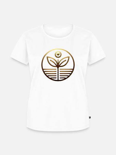 Glück und Wohlstand - Frauen Premium Bio T-Shirt - Weiß