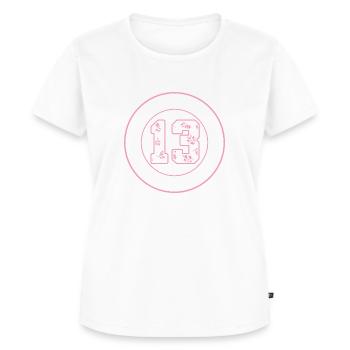 13. Geburtstag - Official Teenager - Frauen Premium Bio T-Shirt - Weiß - Vorne - AI Model Female 172 dark (172cm)