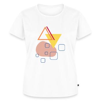 muster - Frauen Premium Bio T-Shirt - Weiß - Vorne - AI Model Female 172 dark (172cm)