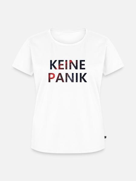 Keine Panik 4 - Frauen Premium Bio T-Shirt - Weiß