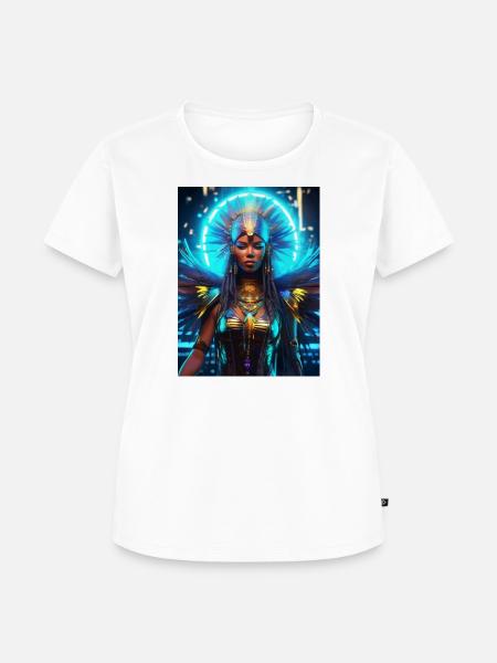 Isis – Göttin der Magie - Frauen Premium Bio T-Shirt - Weiß