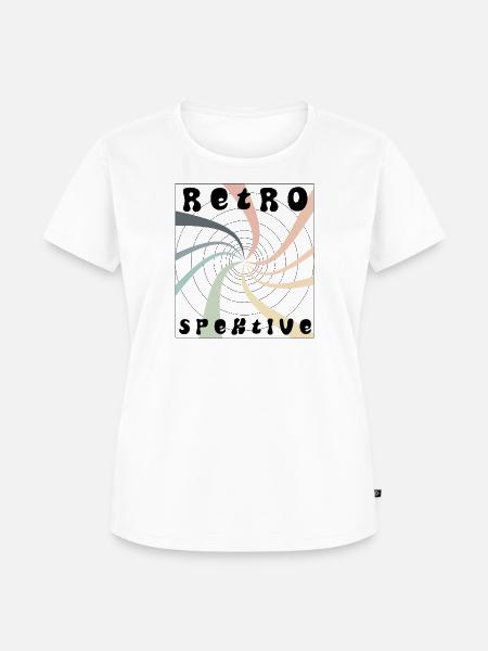 RETROSPEKTIVE - Frauen Premium Bio T-Shirt - Weiß