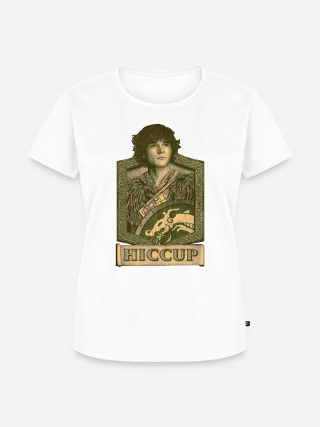 Drachenzähmen Leicht Gemacht Hiccup - Frauen Premium Bio T-Shirt - Weiß