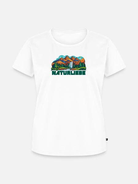 Naturliebe - Frauen Premium Bio T-Shirt - Weiß