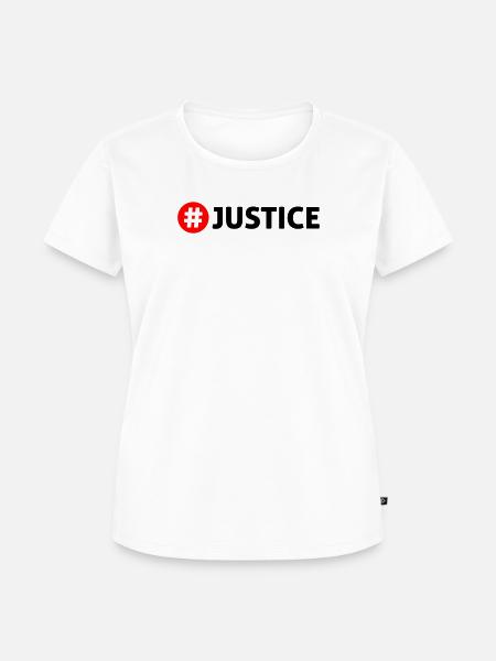 Justice - Frauen Premium Bio T-Shirt - Weiß