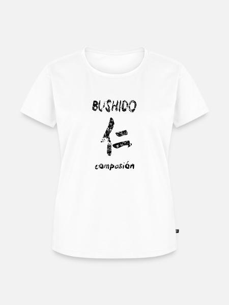 Bushido 3 - Frauen Premium Bio T-Shirt - Weiß
