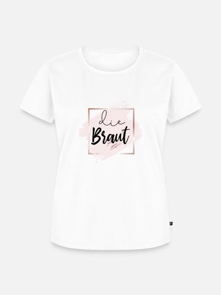 die Braut - Frauen Premium Bio T-Shirt - Weiß
