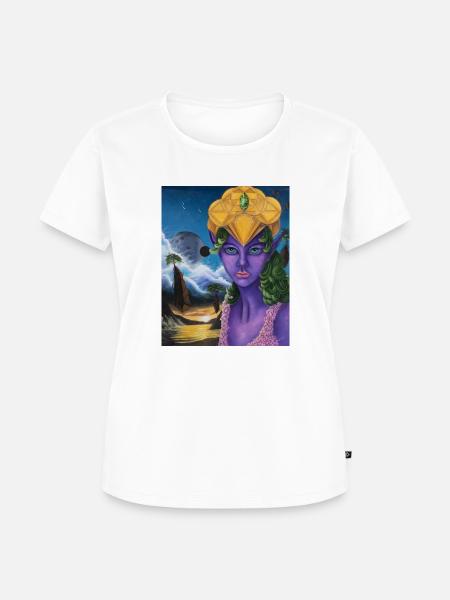 DS - Krya - Frauen Premium Bio T-Shirt - Weiß