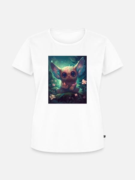 Cute Creature 01 - Frauen Premium Bio T-Shirt - Weiß