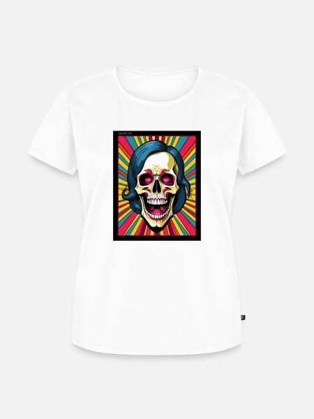 gedankenstürme one - Frauen Premium Bio T-Shirt - Weiß