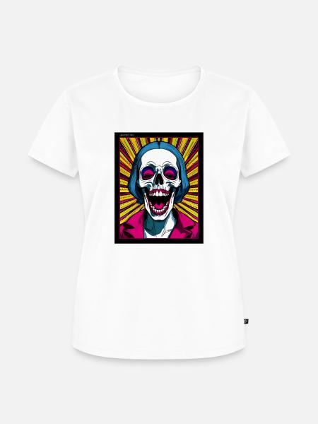gedankenstürme three - Frauen Premium Bio T-Shirt - Weiß
