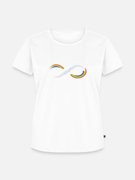 Feder der Neurodiversität - Frauen Premium Bio T-Shirt -