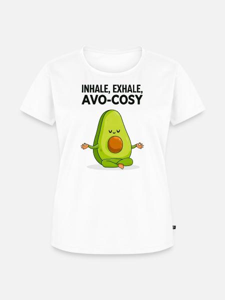 Avocado - Avo-Cosy - Frauen Premium Bio T-Shirt - Weiß