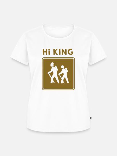 Hiking - Frauen Premium Bio T-Shirt - Weiß