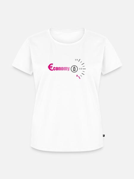 Sparsamer - Frauen Premium Bio T-Shirt - Weiß
