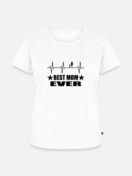 Mama - Frauen Premium Bio T-Shirt - Weiß