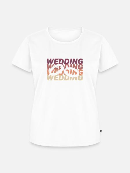 Heirat - Frauen Premium Bio T-Shirt - Weiß