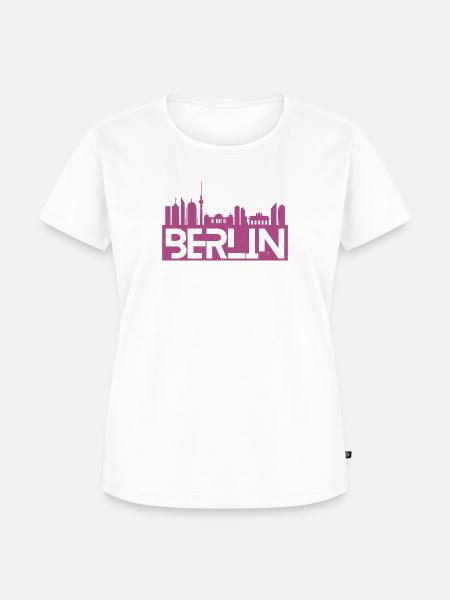 Berlin CIty - Frauen Premium Bio T-Shirt - Weiß