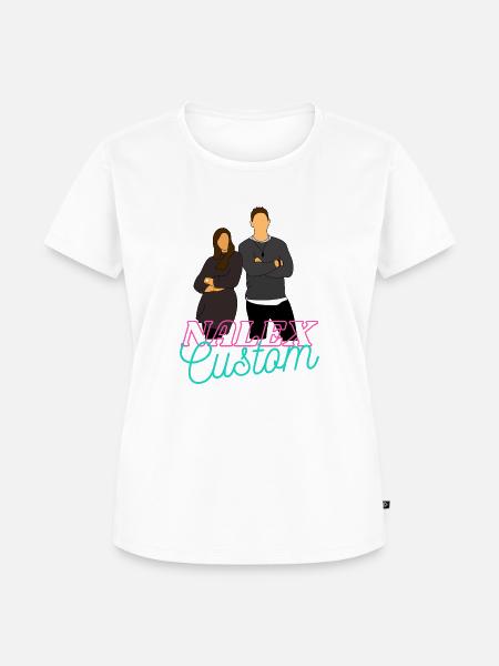 Wir - Frauen Premium Bio T-Shirt - Weiß