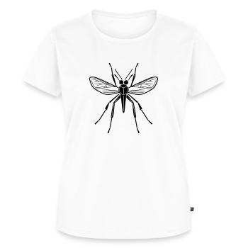 moustique - T-shirt Premium bio Femme - blanc - Devant - AI Model Female 172 dark (172cm)